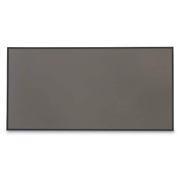 Corkboard, Fabric, Brnz/Buff, 2 Door, 48x36"